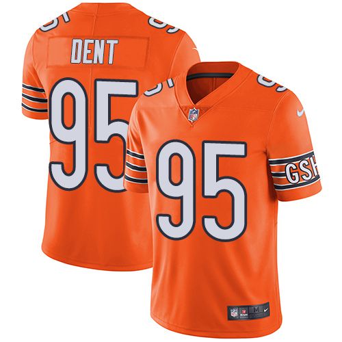 Men Chicago Bears #95 Richard Dent Nike Orange Limited NFL Jersey->chicago bears->NFL Jersey